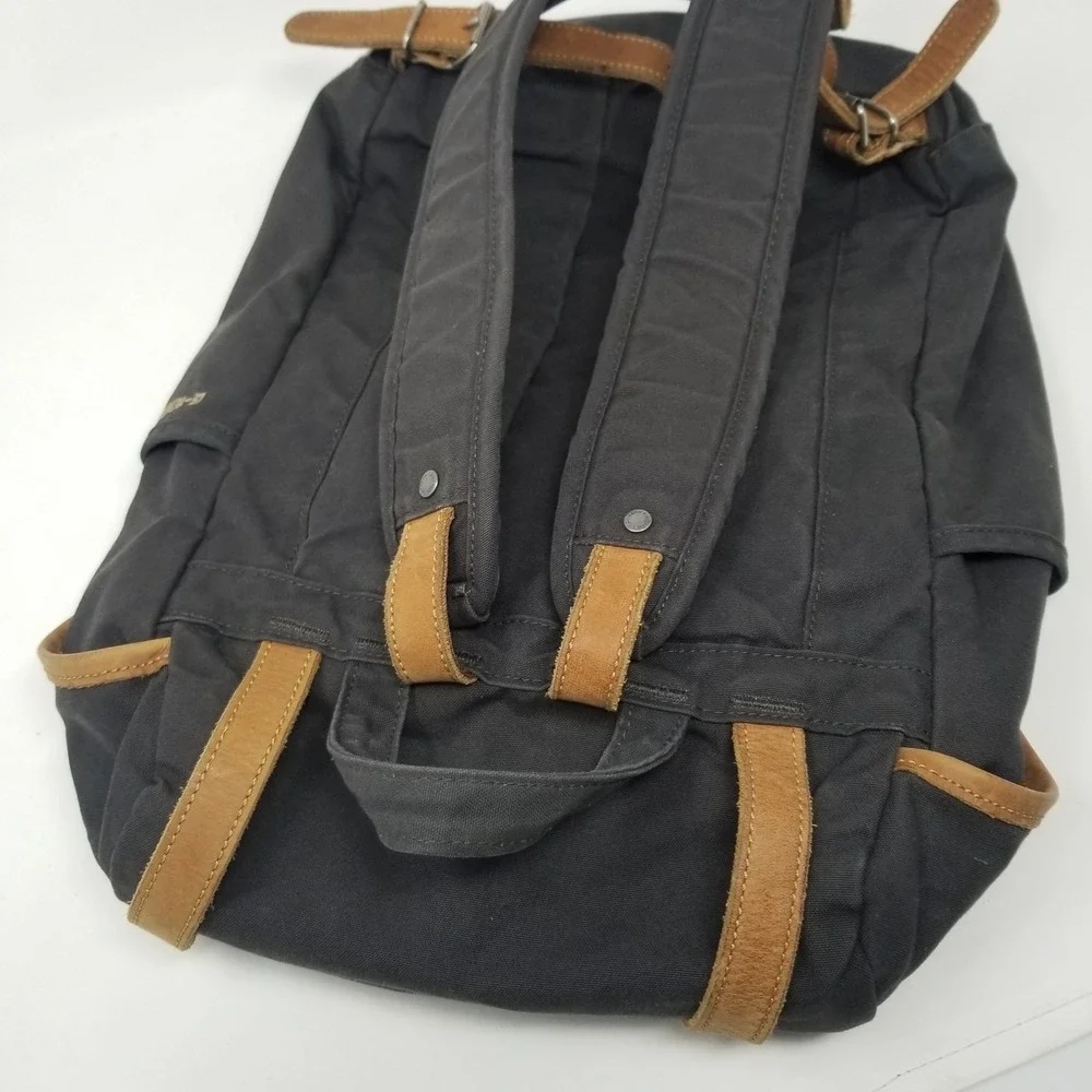 Fjallraven Rucksack No.21 Medium Wax Canvas G-1000 Backpack Brown - Picture 11 of 16